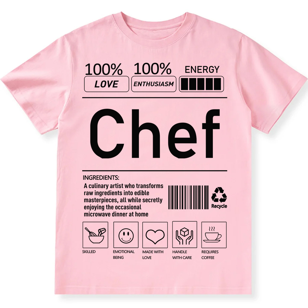 Chef Unisex Fit Cotton T-Shirt wearishow