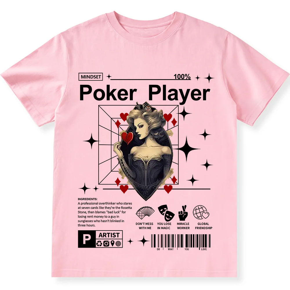 Poker Player Unisex Fit Cotton T-Shirt wearishow