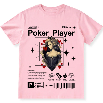 Poker Player Unisex Fit Cotton T-Shirt wearishow