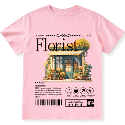Florist Unisex Fit Cotton T-Shirt wearishow