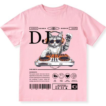 DJ Unisex Fit Cotton T-Shirt wearishow