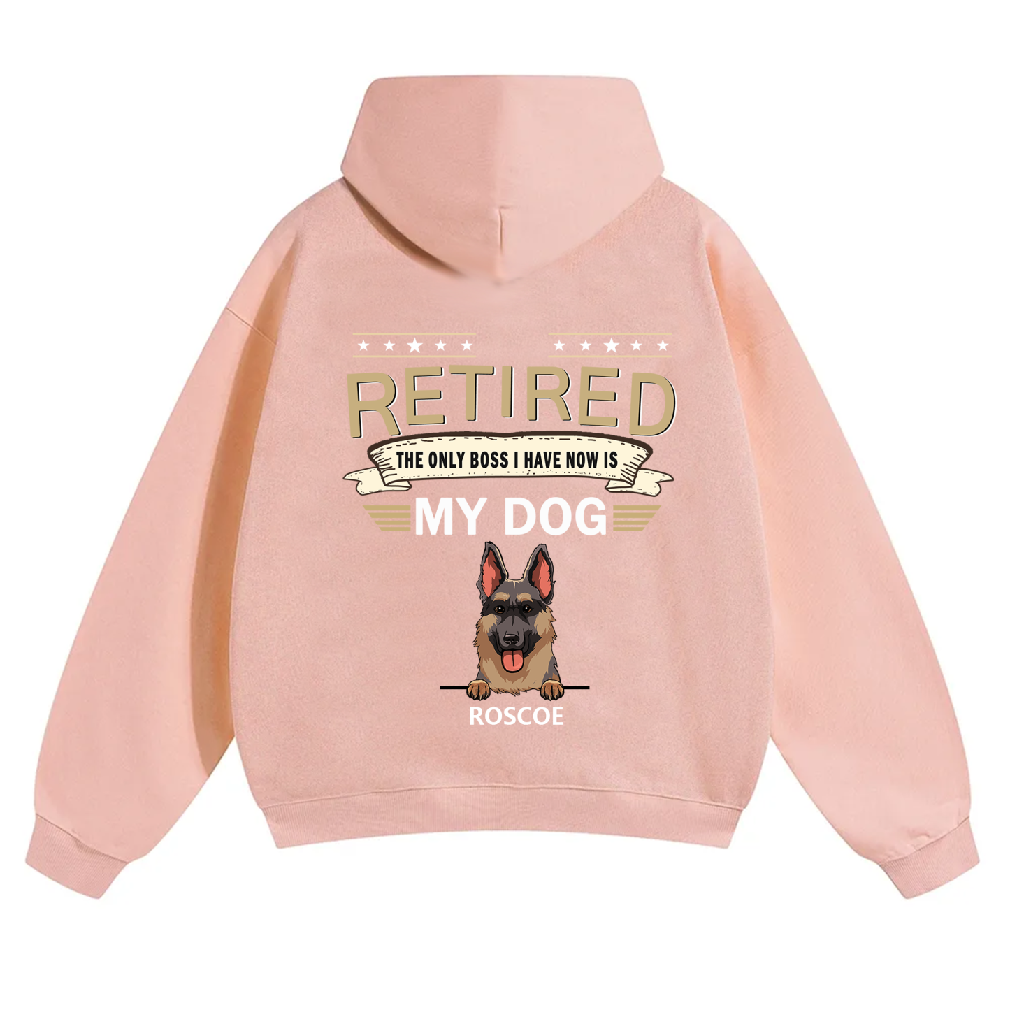 The Only Boss I Have - Personalized Custom Unisex Hoodie