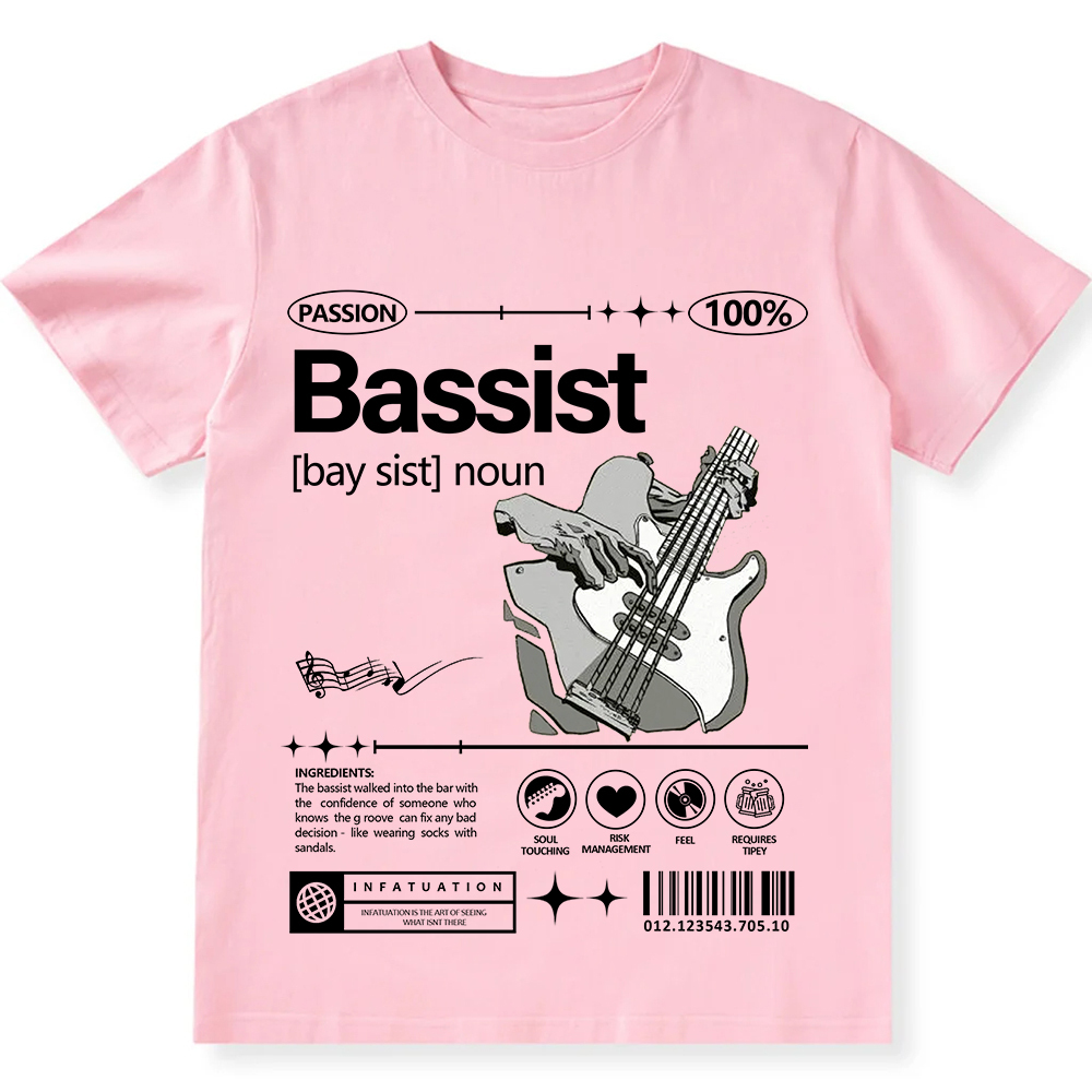 Bassist Unisex Fit Cotton T-Shirt wearishow