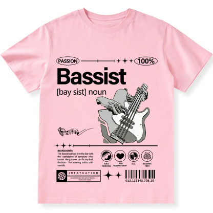 Bassist Unisex Fit Cotton T-Shirt wearishow