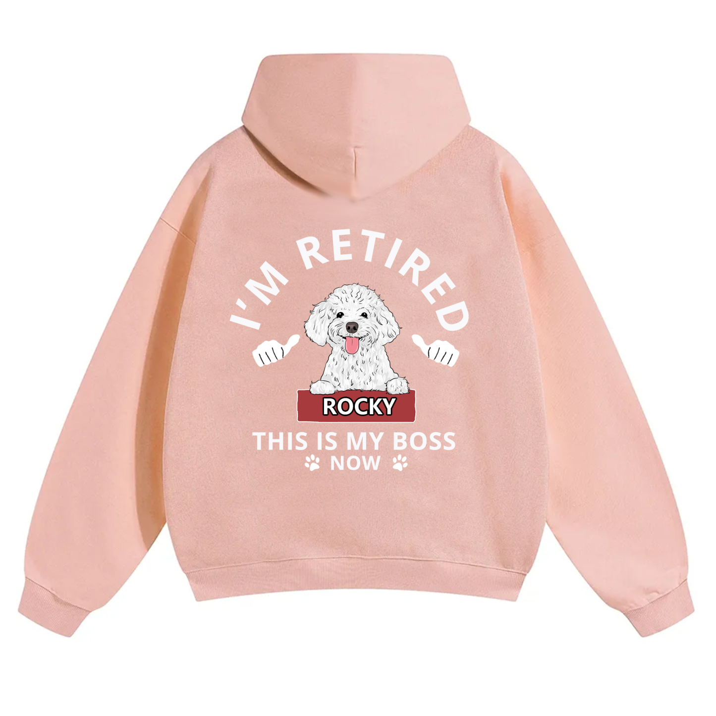 This Is My Boss - Personalized Custom Unisex Hoodie