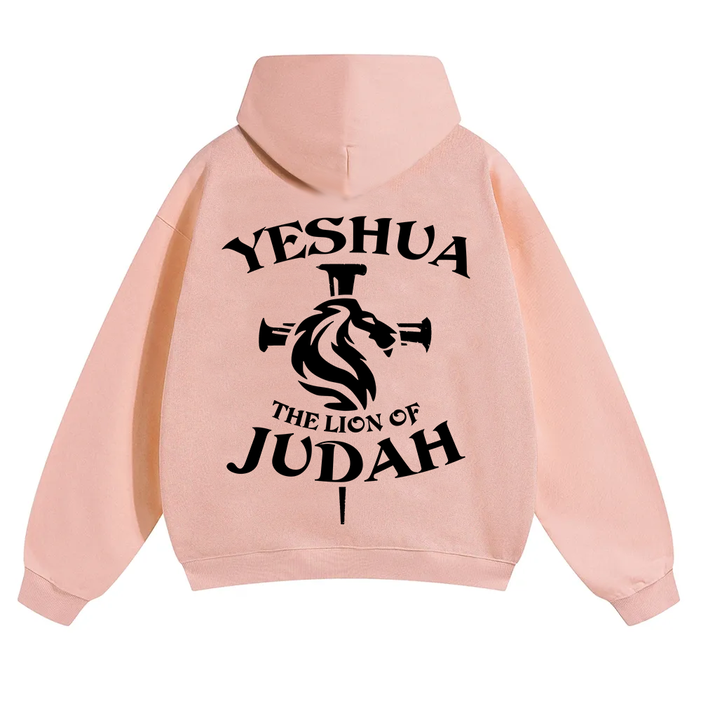Yeshua Unisex Solid Color Hoodie wearishow