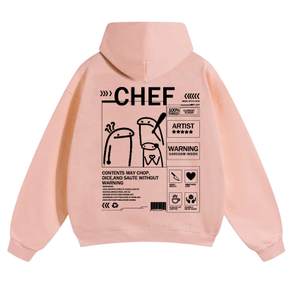 Chef Solid Color Unisex Hoodie