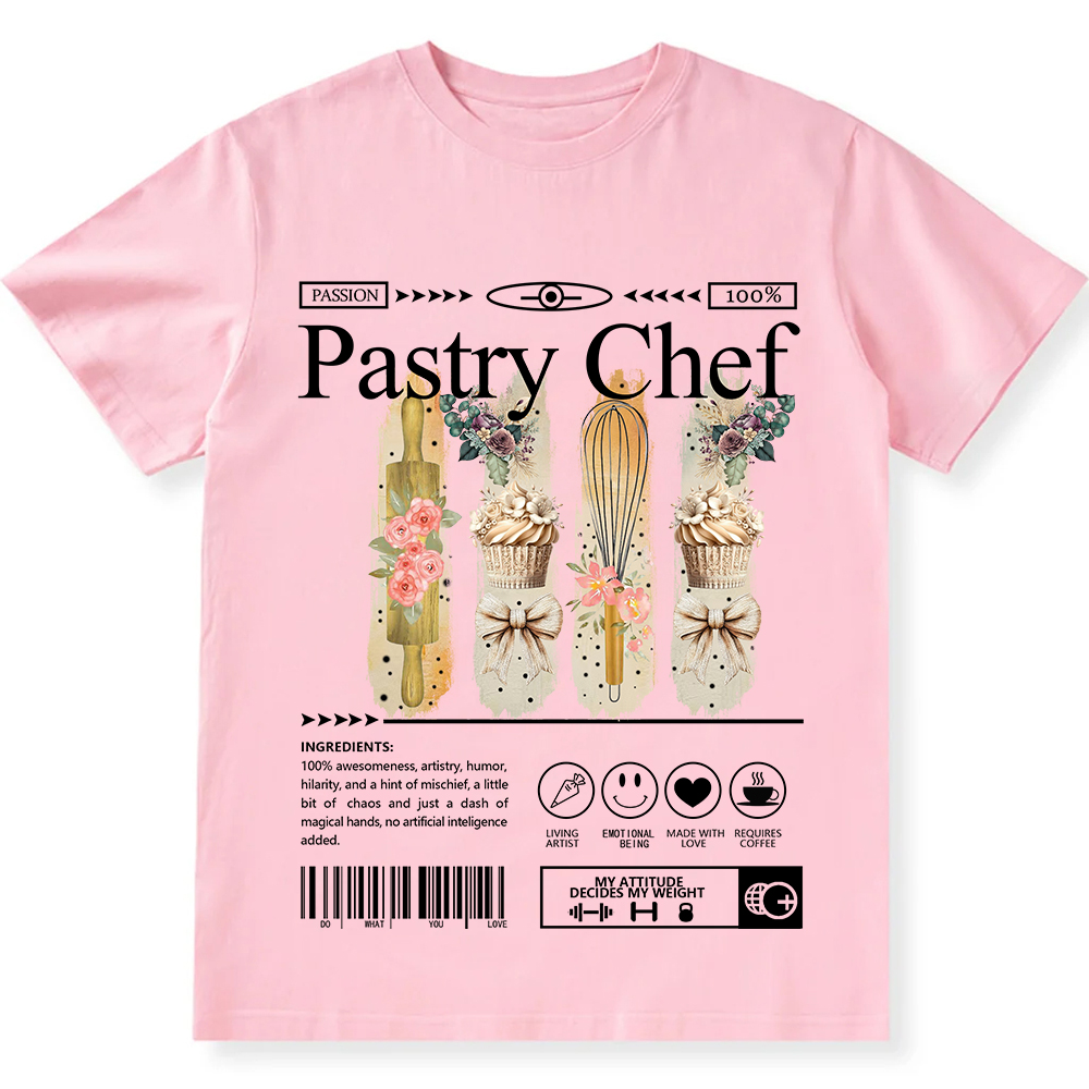 Pastry Chef Unisex Fit Cotton T-Shirt wearishow