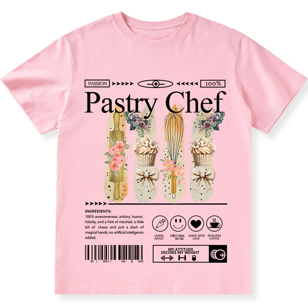 Pastry Chef Unisex Fit Cotton T-Shirt wearishow