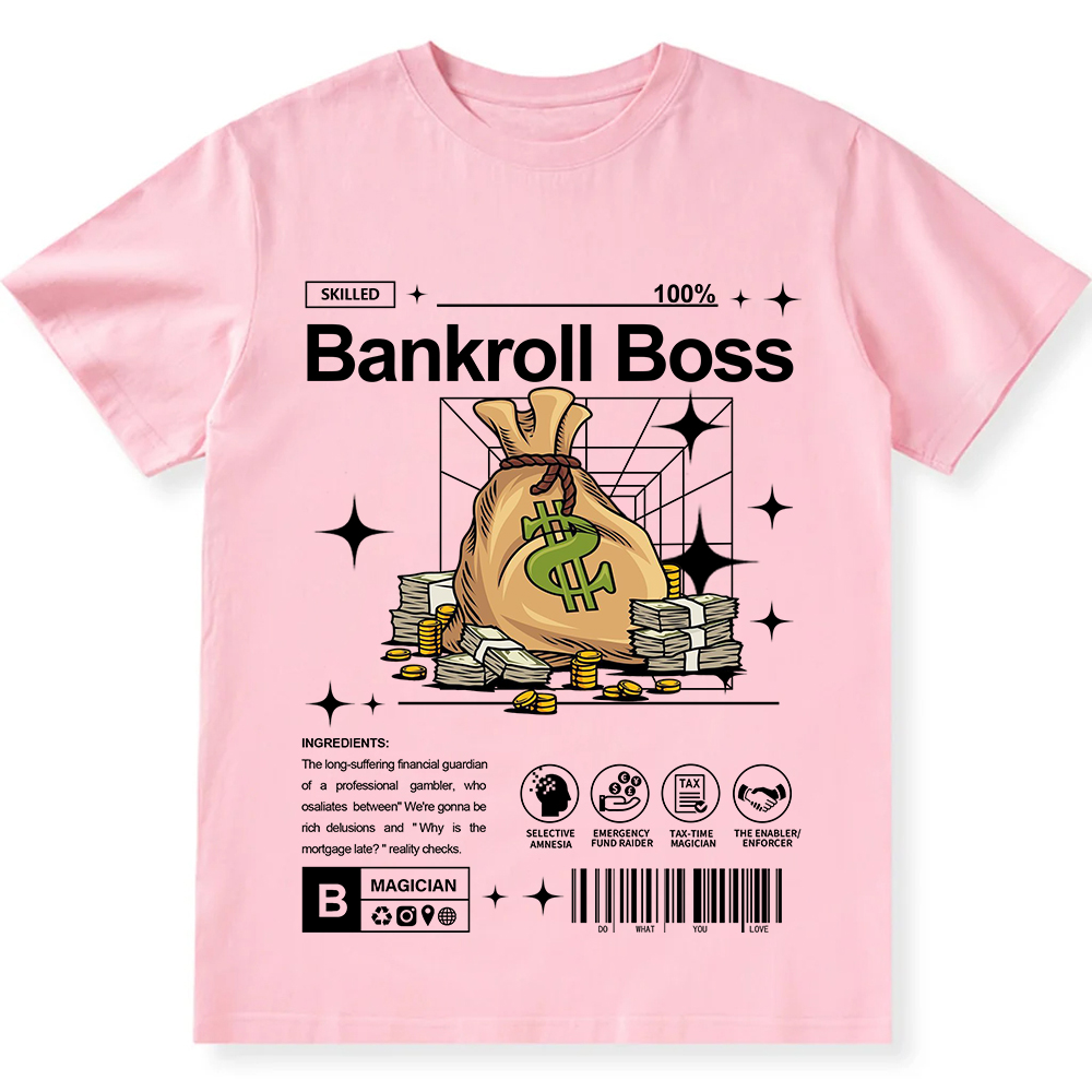 Bankroll Boss Unisex Fit Cotton T-Shirt wearishow