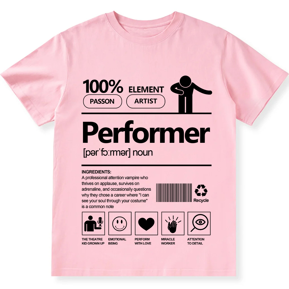 Performer Unisex Fit Cotton T-Shirt wearishow