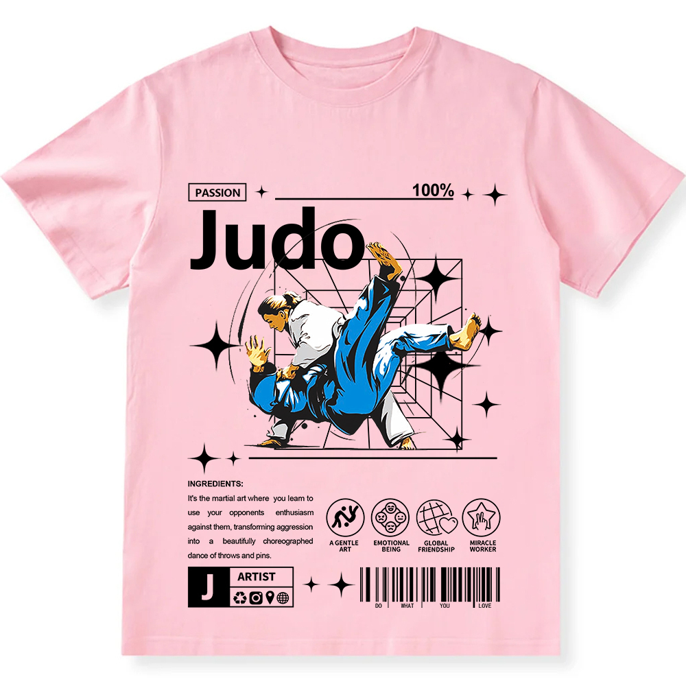 Judo Unisex Fit Cotton T-Shirt wearishow