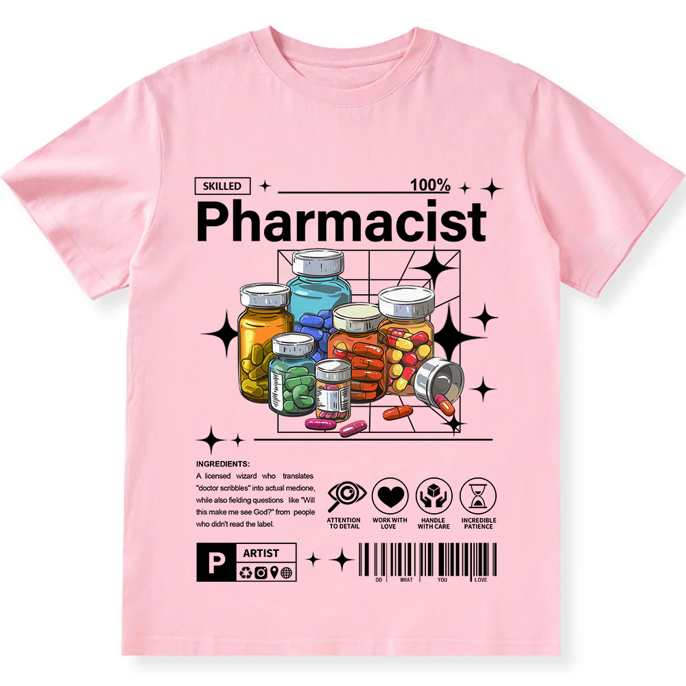 Pharmacist Unisex Fit Cotton T-Shirt wearishow