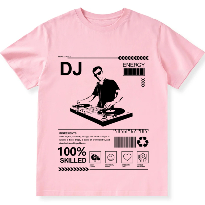 DJ Unisex Fit Cotton T-Shirt wearishow