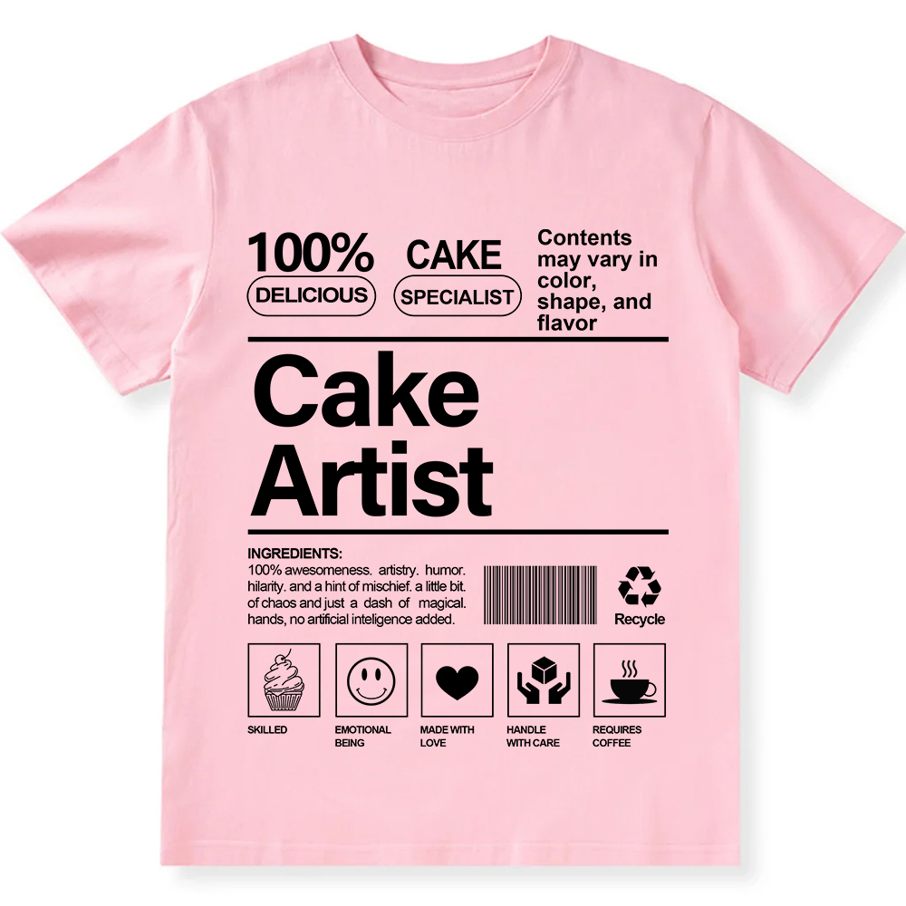 Cake Artist  Unisex Fit Cotton T-Shirt wearishow