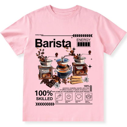 Barista  Unisex Fit Cotton T-Shirt wearishow