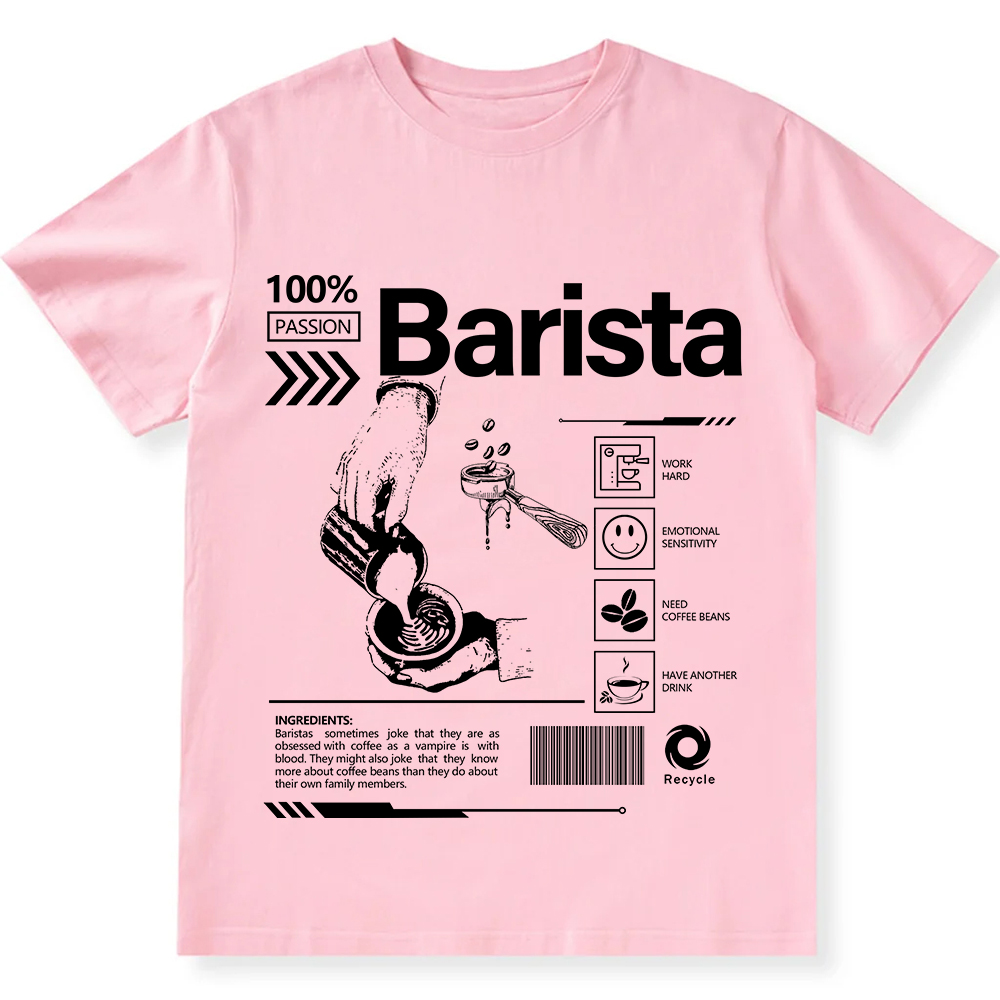 Barista  Unisex Fit Cotton T-Shirt wearishow