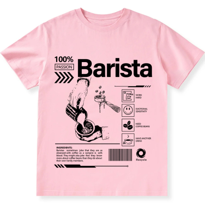 Barista  Unisex Fit Cotton T-Shirt wearishow