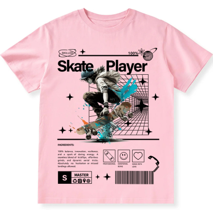 Skate Player Unisex Fit Cotton T-Shirt wearishow