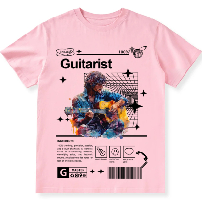 Guitarist Unisex Fit Cotton T-Shirt wearishow