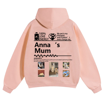 Pets Photos Creative Customized Unisex Hoodie