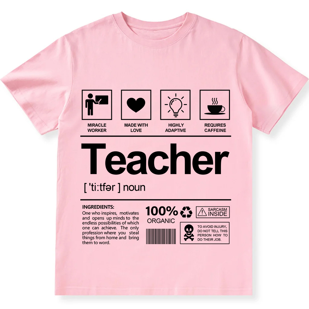 Teacher Unisex Fit Cotton T-Shirt wearishow