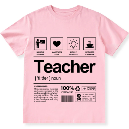 Teacher Unisex Fit Cotton T-Shirt wearishow