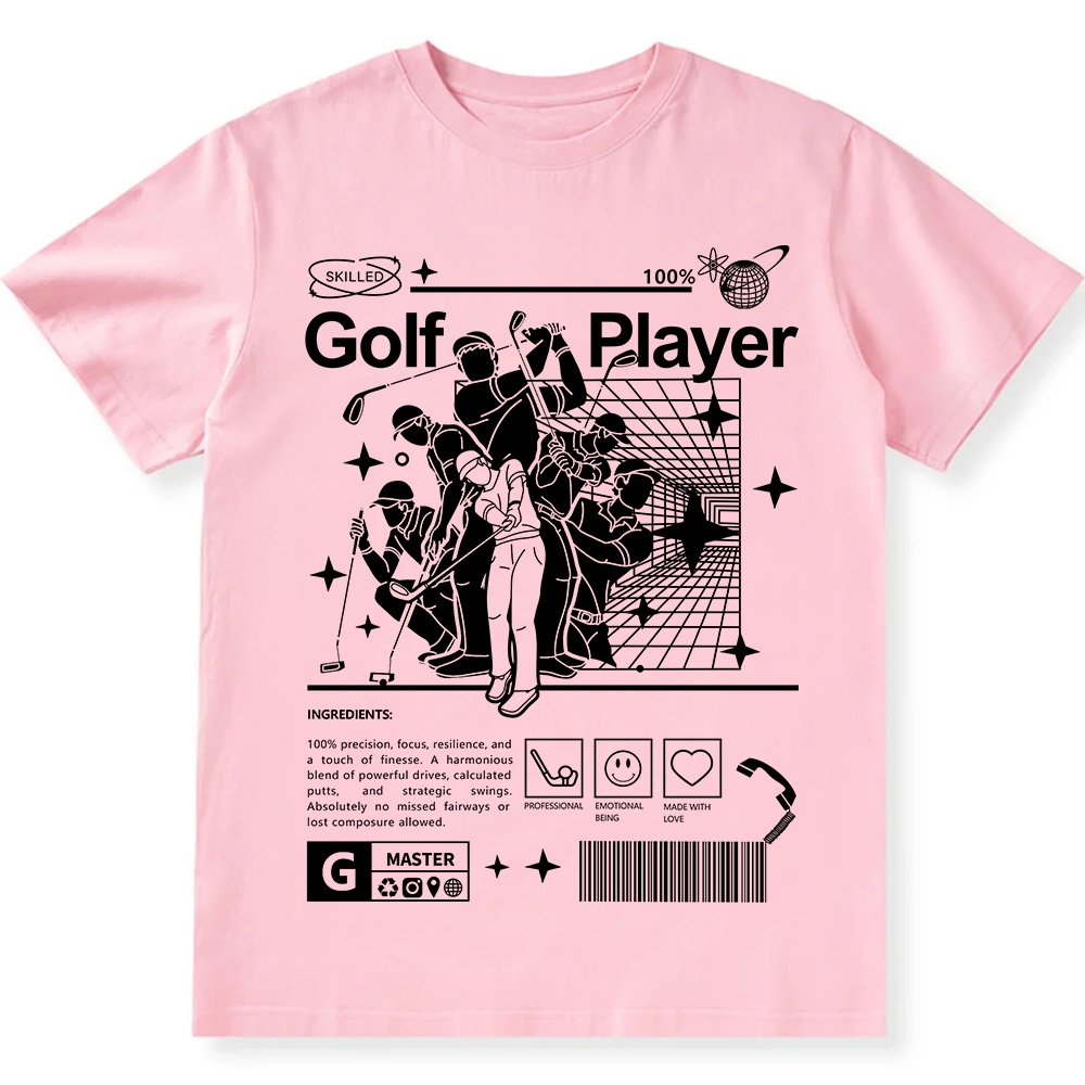 Golf Player Unisex Fit Cotton T-Shirt wearishow