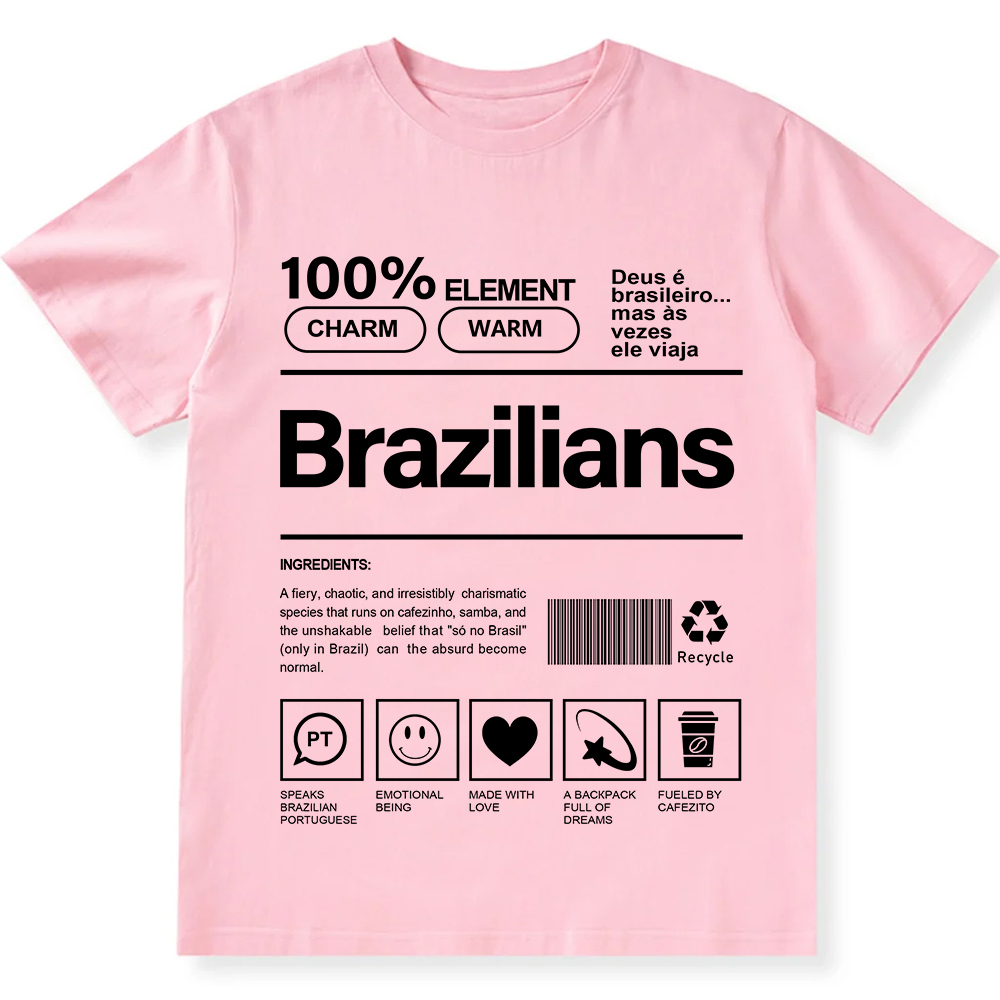 Brazilians Unisex Fit  Cotton T-Shirt wearishow