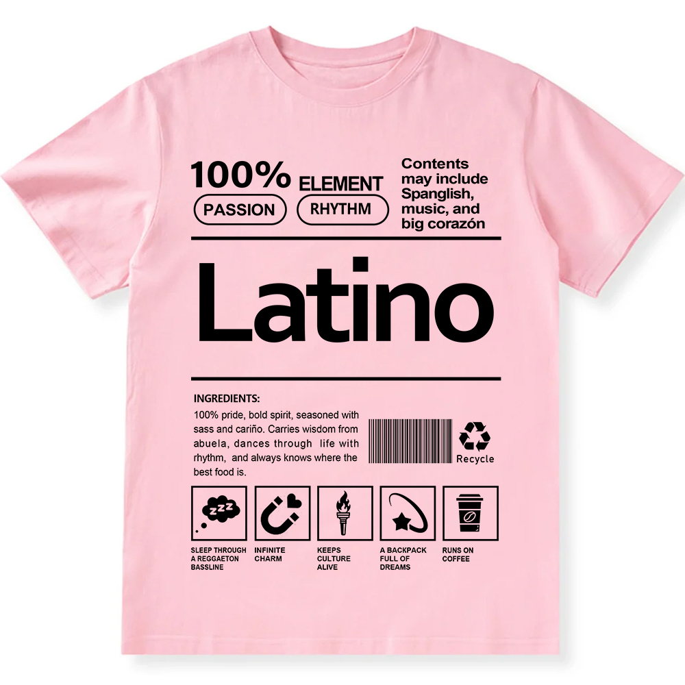 Latino Unisex Fit Cotton T-Shirt wearishow