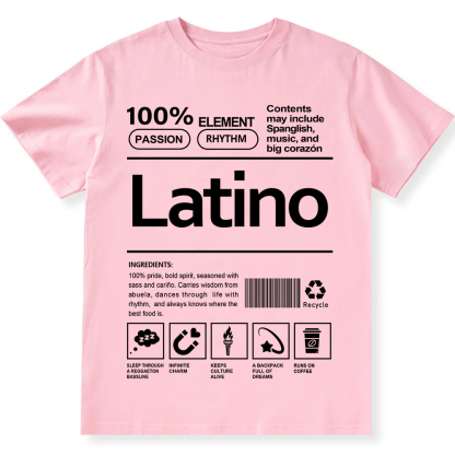 Latino Unisex Fit  Cotton T-Shirt wearishow