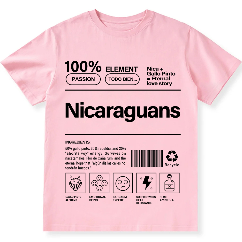 Nicaraguans Unisex Fit  Cotton T-Shirt wearishow