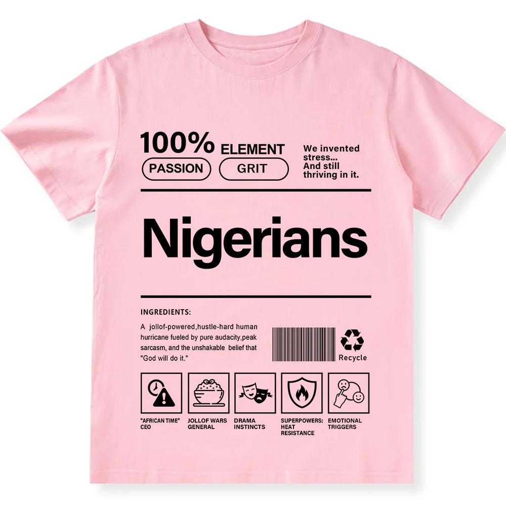 Nigerians Unisex Fit  Cotton T-Shirt wearishow