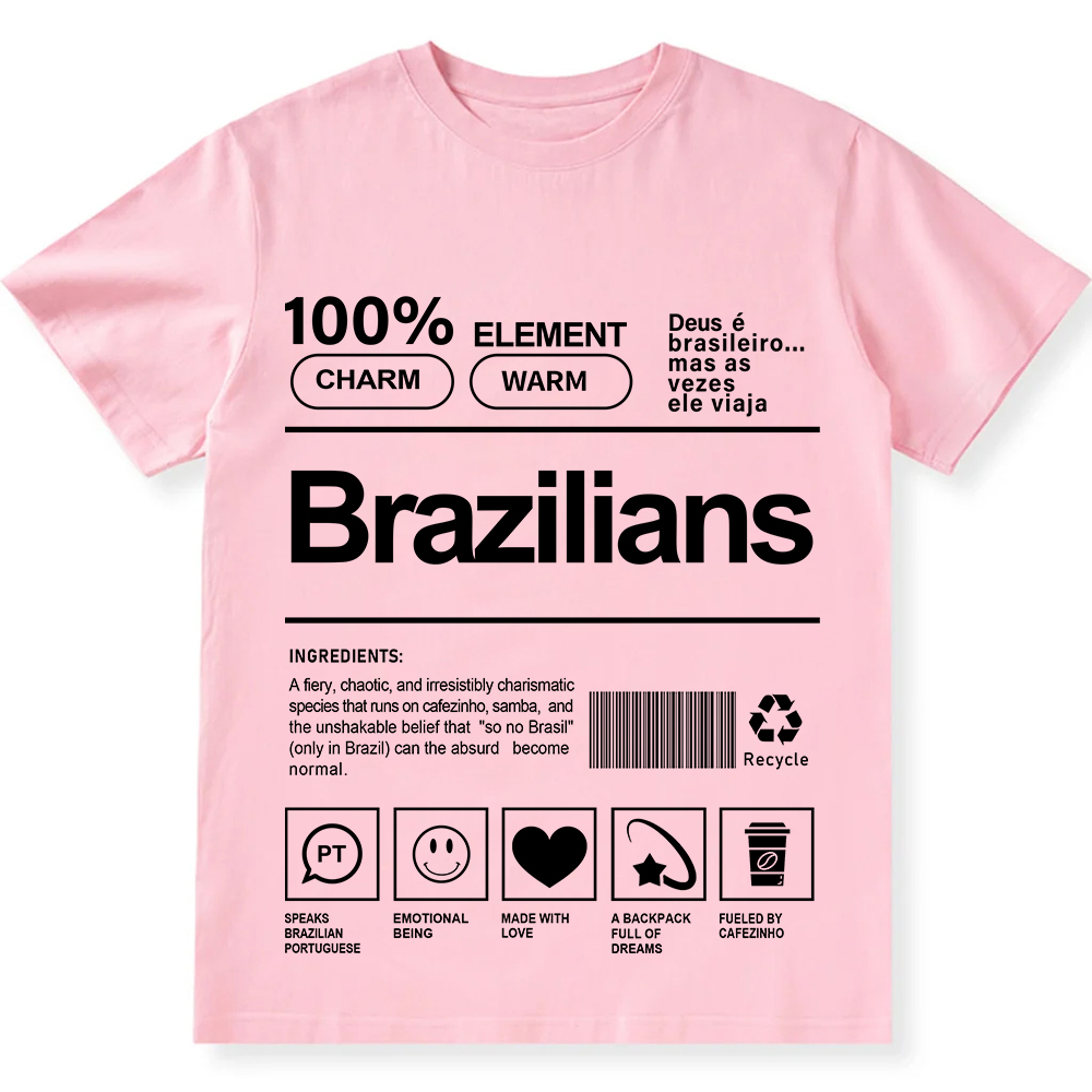 Brazilians Unisex Fit  Cotton T-Shirt wearishow