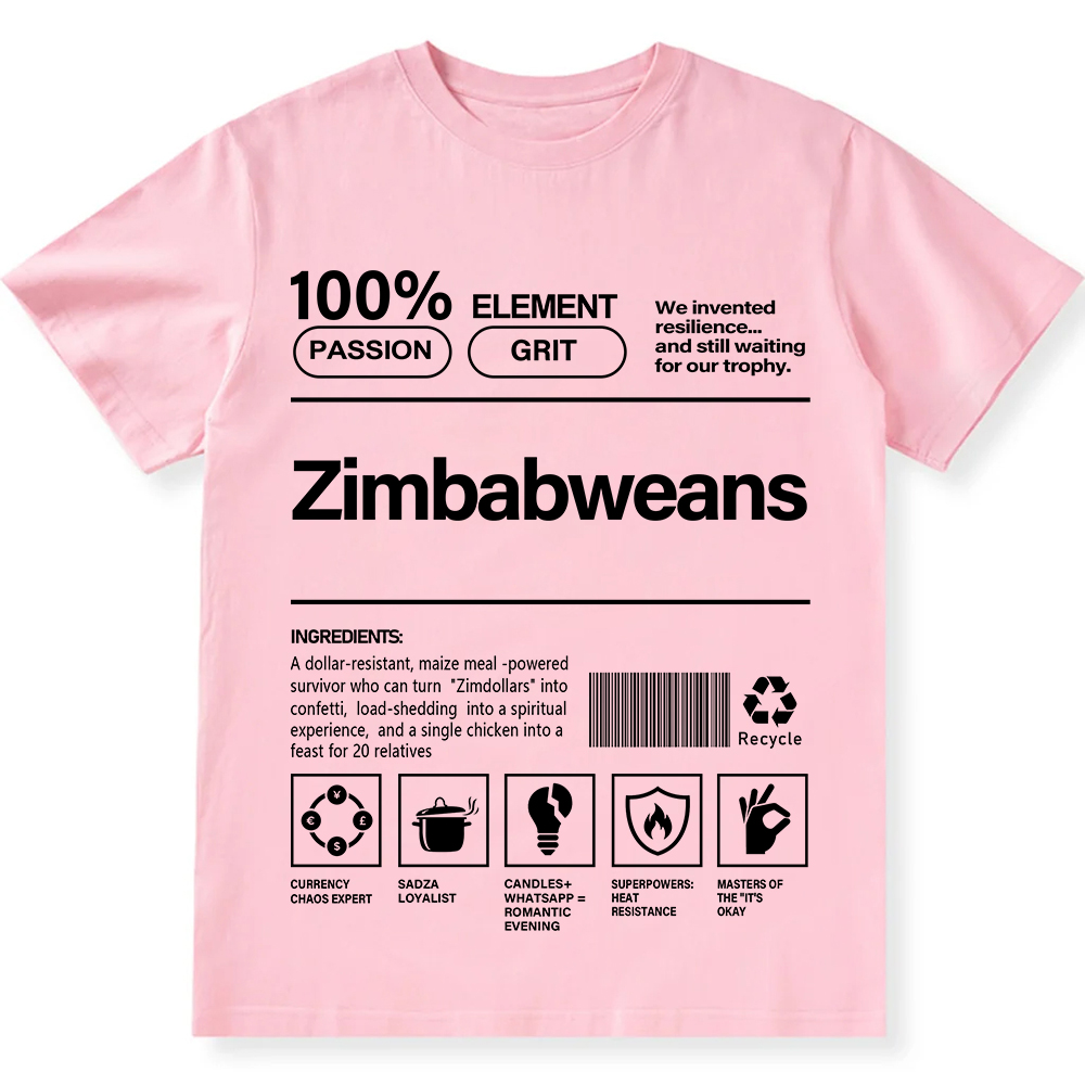 Zimbabweans Unisex Fit  Cotton T-Shirt wearishow