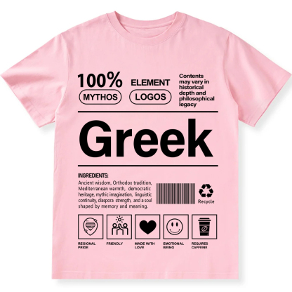 Greek Unisex Fit  Cotton T-Shirt wearishow