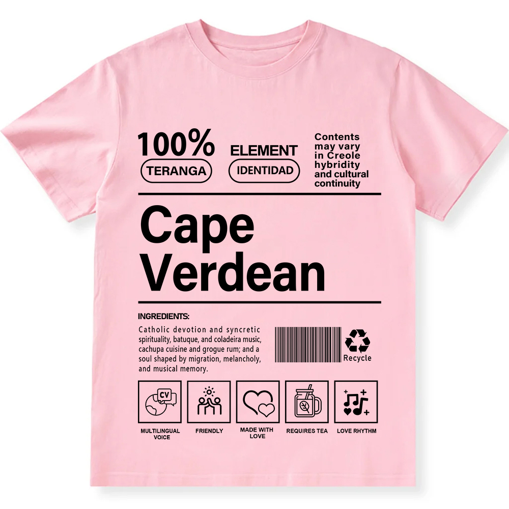 Cape Verdean Unisex Fit  Cotton T-Shirt wearishow