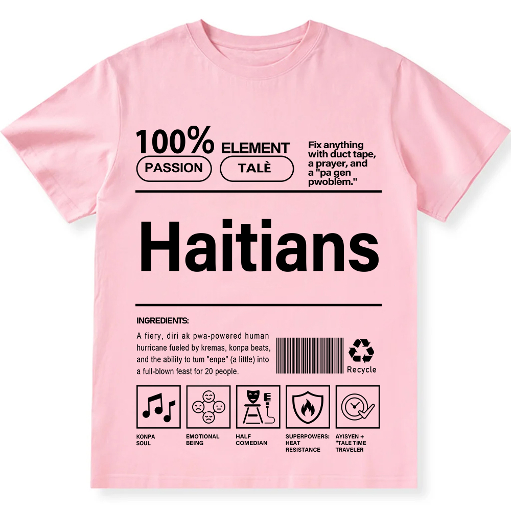 Haitians Unisex Fit  Cotton T-Shirt wearishow