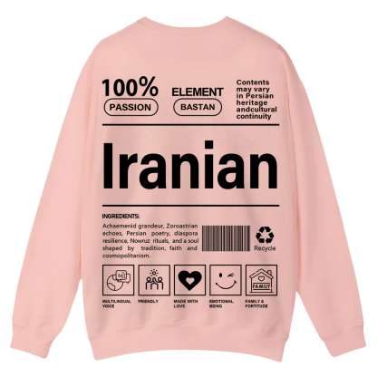 Iranian Unisex Fit  Casual Crewneck Sweatshirt wearishow