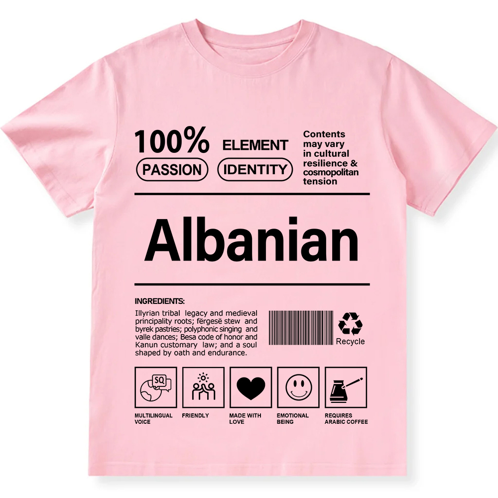 Albanian Unisex Fit  Cotton T-Shirt wearishow