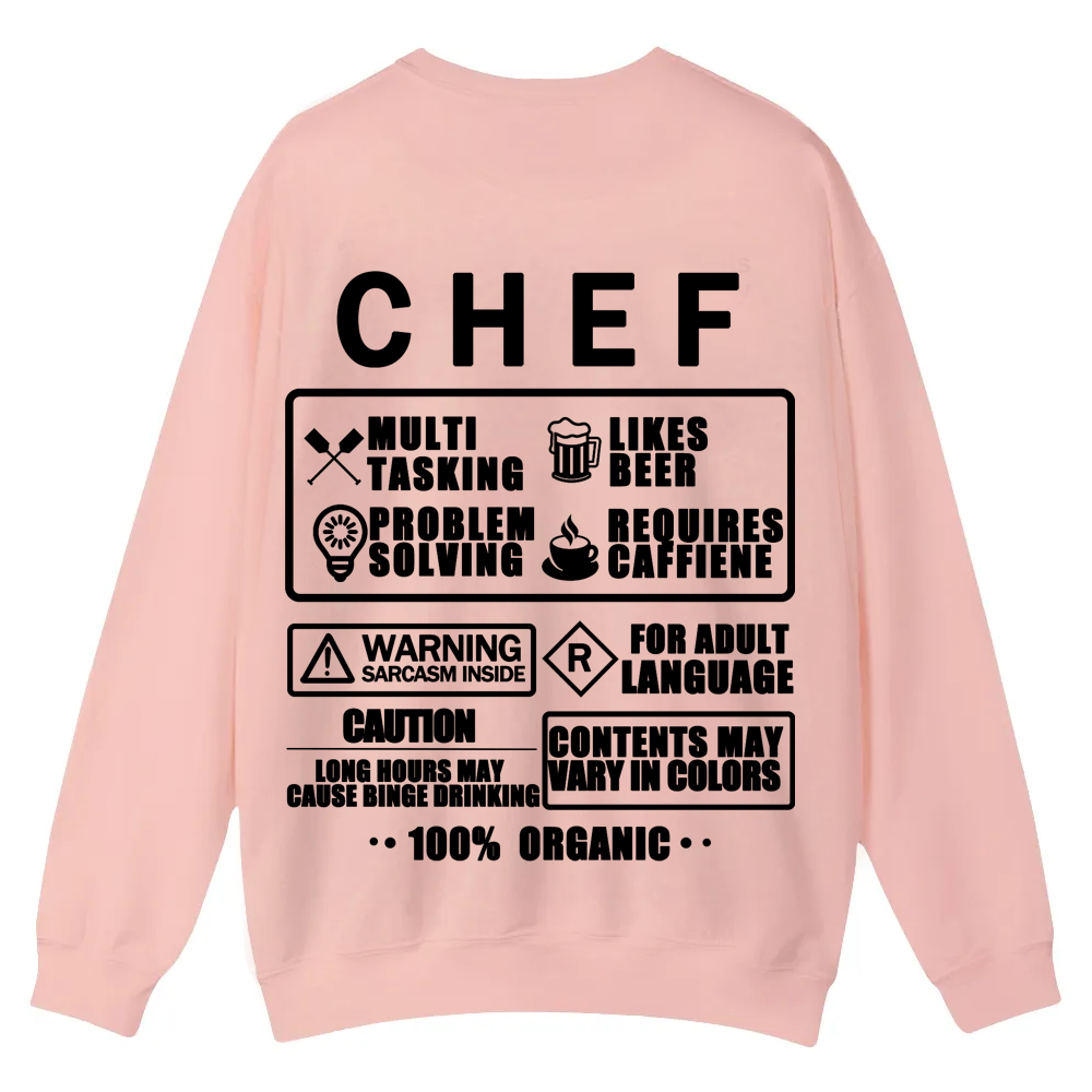  Chef Casual Crewneck Sweatshirt