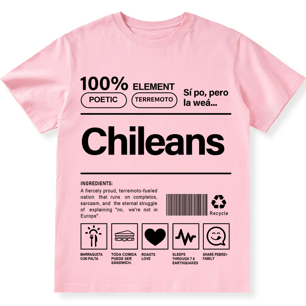 Chileans Unisex Fit  Cotton T-Shirt wearishow