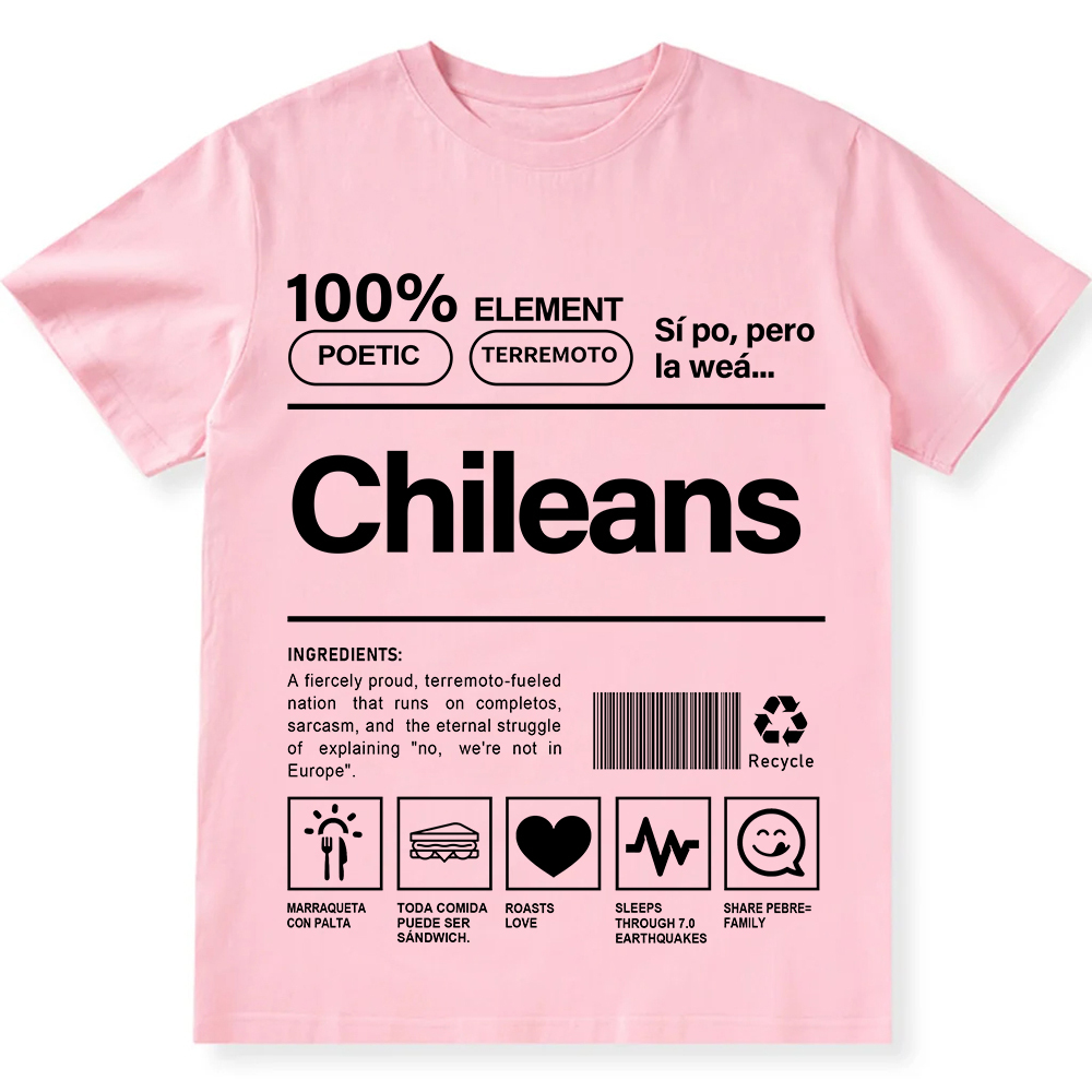 Chileans Unisex Fit  Cotton T-Shirt wearishow