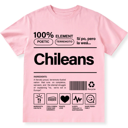 Chileans Unisex Fit  Cotton T-Shirt wearishow