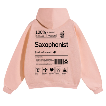 Saxophonist Unisex  Hoodie wearishow