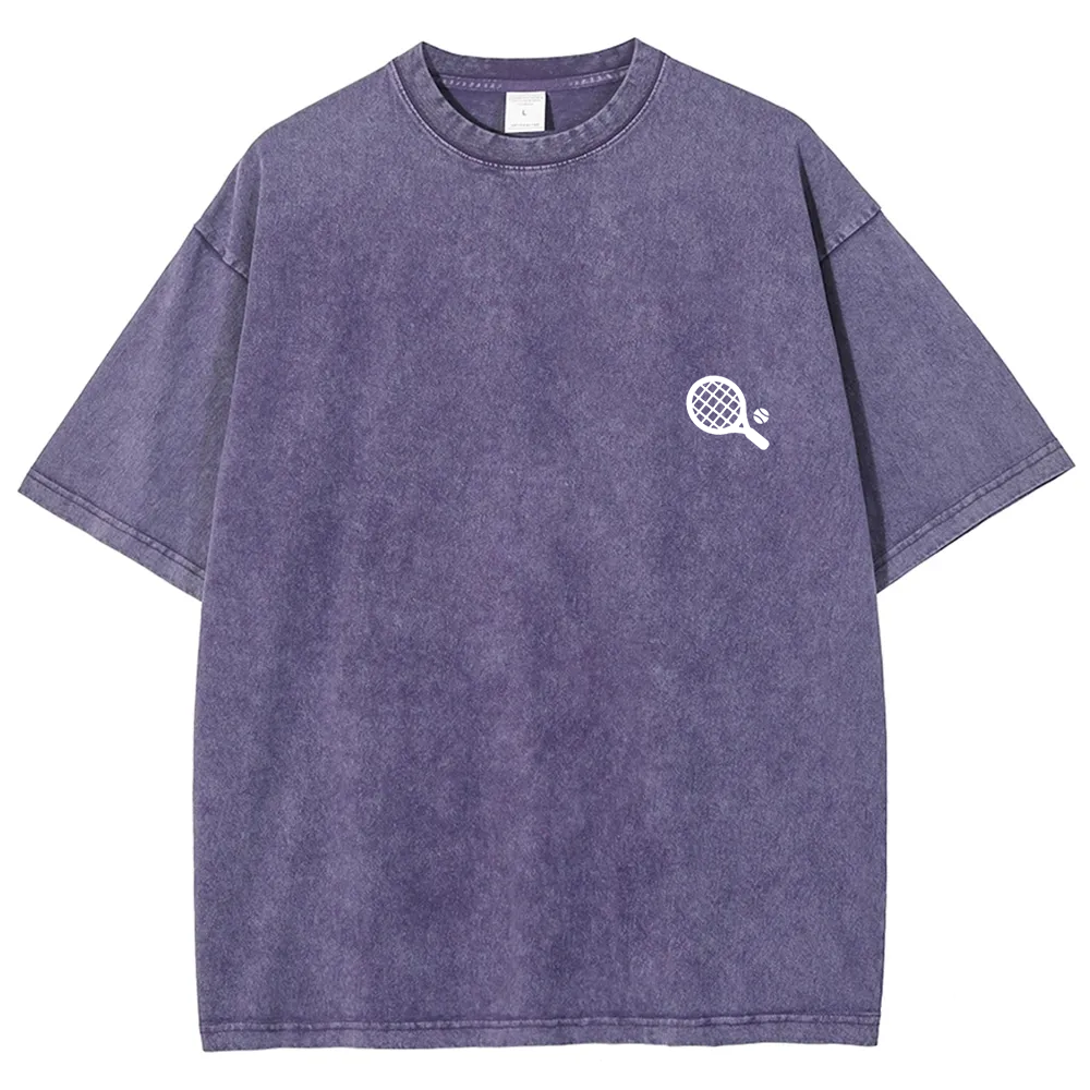 Padel Player Unisex Fit Washed T-Shirt