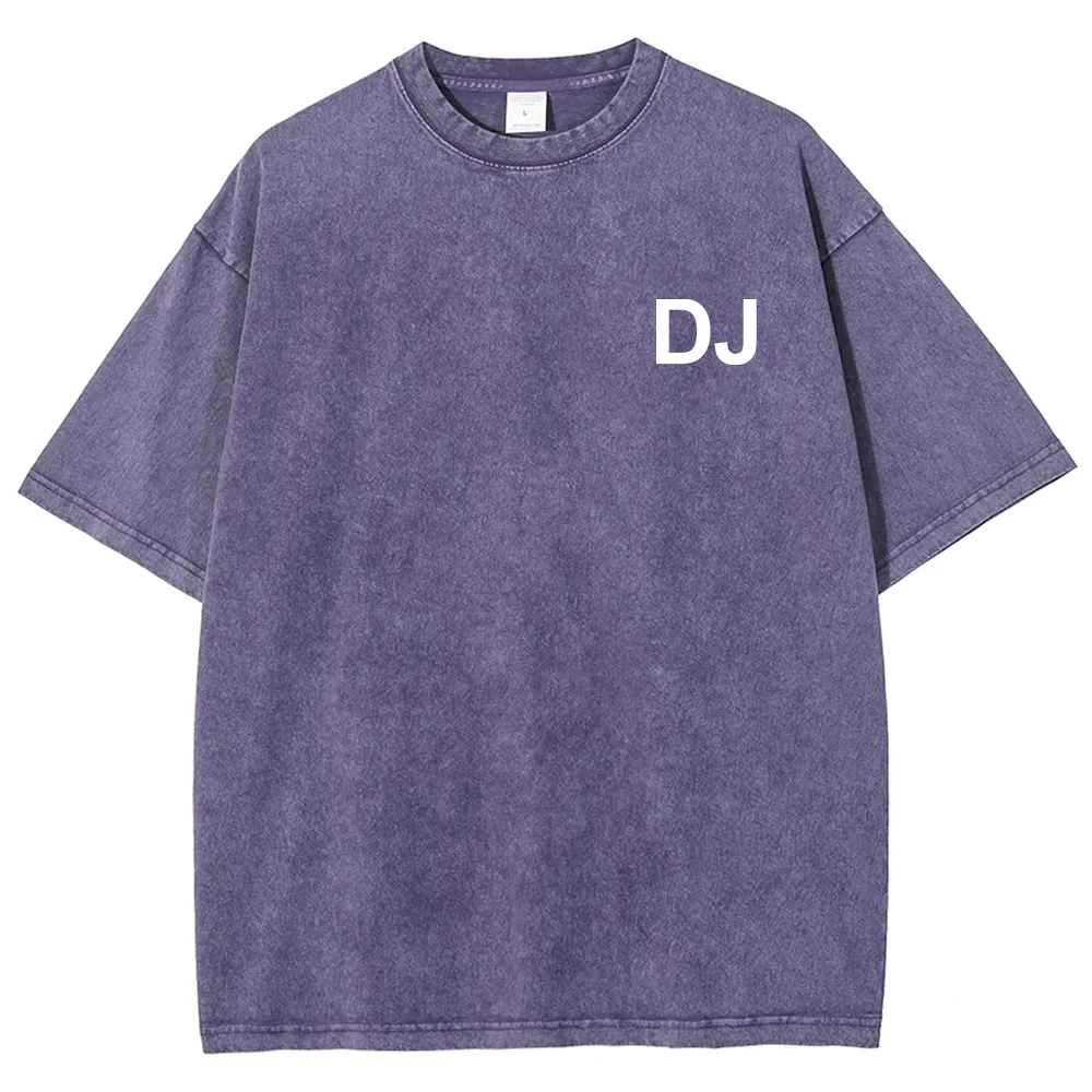 DJ Unisex Fit Washed T-Shirt