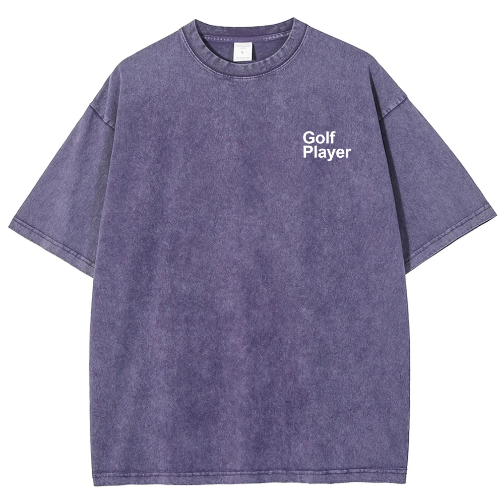 Golf Player Unisex Fit Washed T-Shirt