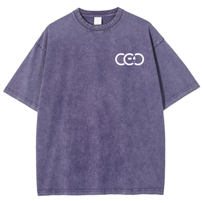 CEO Unisex Fit Washed T-Shirt