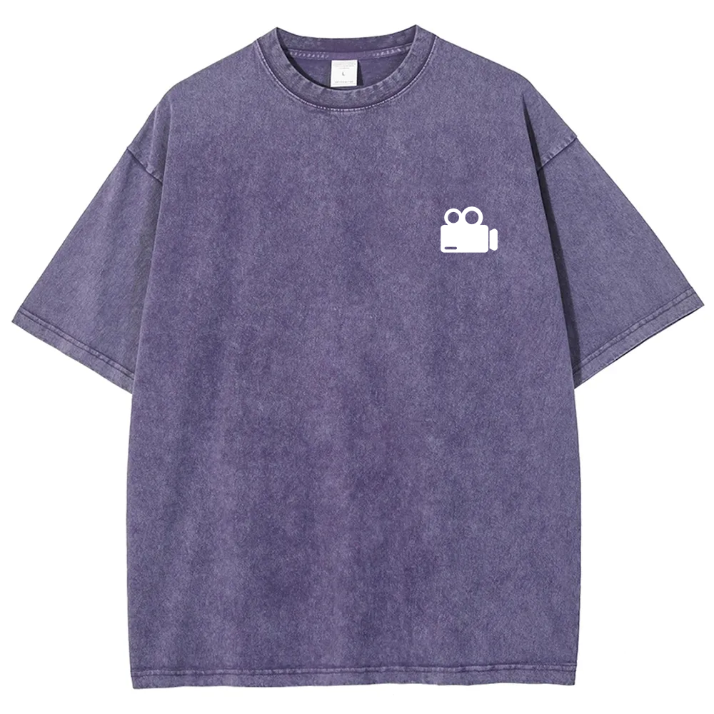Videographer Unisex Fit Washed T-Shirt